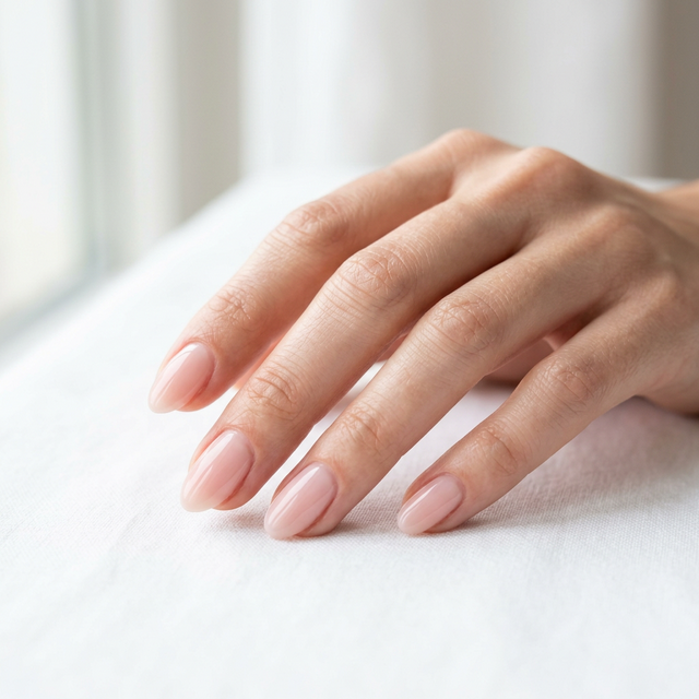 One Color Nail Design